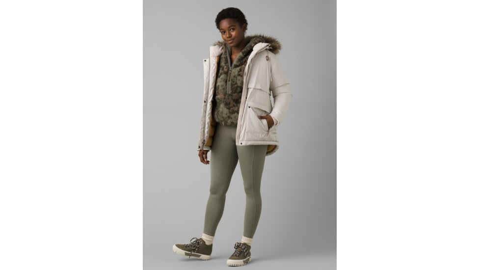 prAna Banajaara Jacket, Pebble Grey Heather, Small, 1962251-021-S