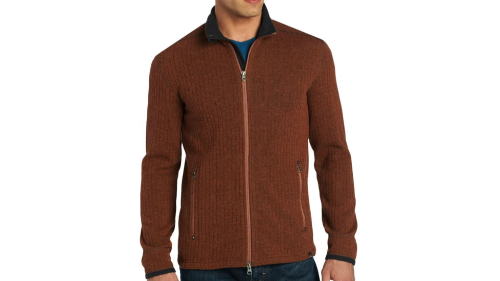 prAna Barclay Sweater - Men's-Terracotta-X-Large