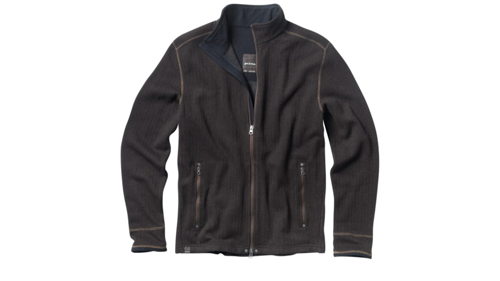 prAna Barclay Sweater Mens --Espresso-Small