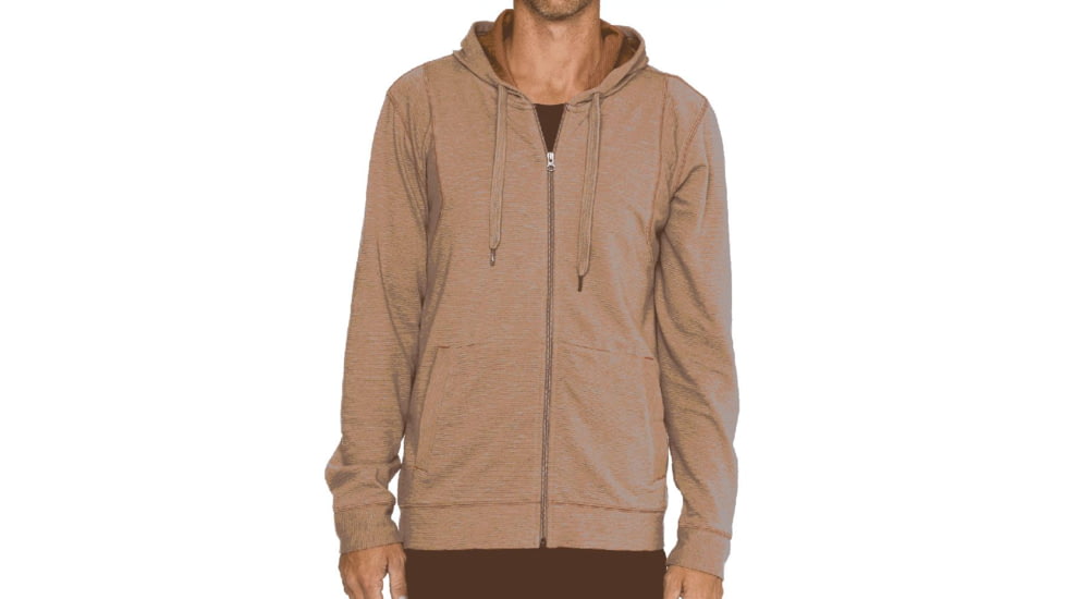 Barringer Full Zip - Mens-Earth Grey-Large