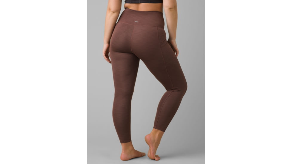 prAna Becksa 7/8 Legging Pants, Flannel Heather, Medium, W41180589-FLHT-M