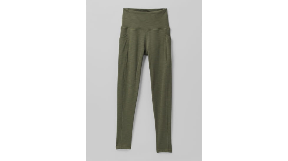 prAna Becksa 7/8 Legging - Women's, Small, Cargo Green Heather, W41180589-301-S