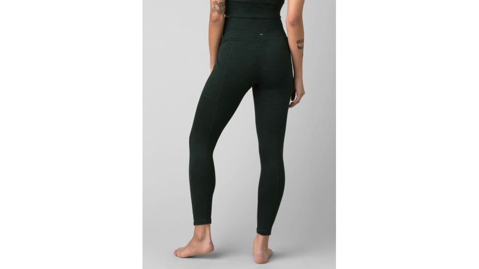 prAna Becksa 7/8 Legging - Womens, Deep Pine Heather, Medium, W41180589-302-M