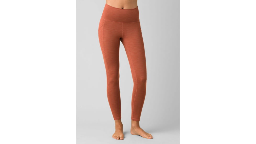 prAna Becksa 7/8 Legging - Womens, Liqueur Heather, Extra Small, W41180589-LQHT-XS