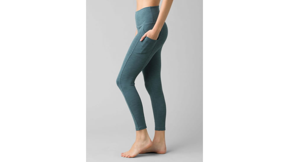 prAna Becksa 7/8 Legging - Womens, Mirage Heather, Small, W41180589-MRHT-S