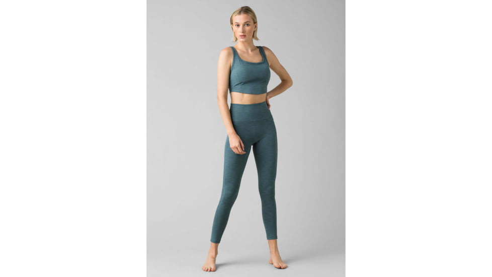 prAna Becksa 7/8 Legging - Womens, Mirage Heather, Small, W41180589-MRHT-S