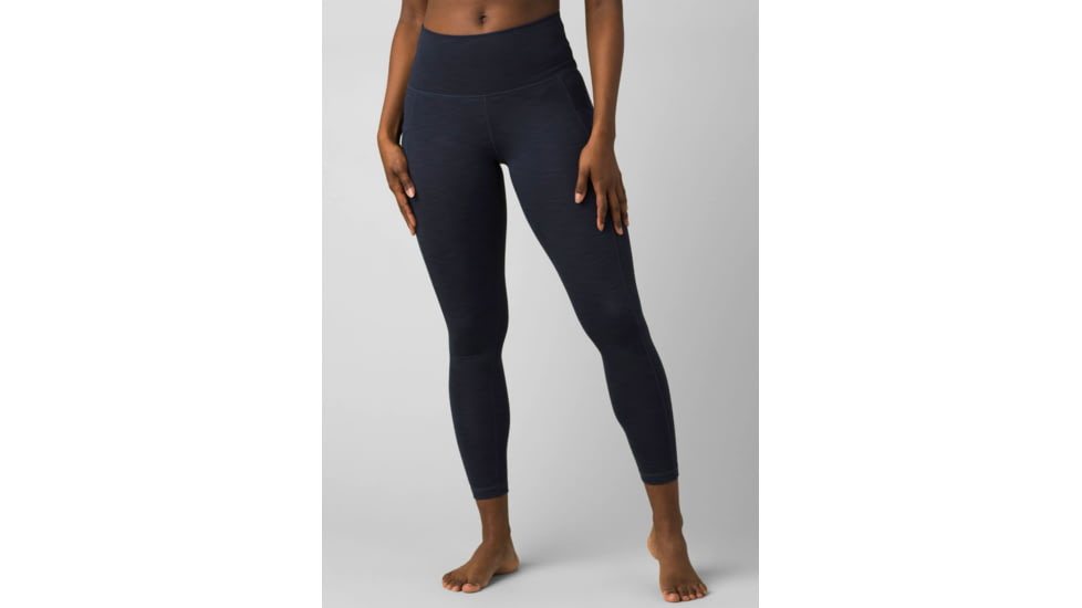 prAna Becksa 7/8 Legging - Womens, Nautical Heather, Extra Small, W41180589-NAHT-XS