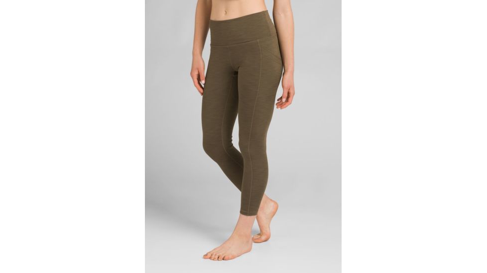 prAna Becksa 7/8 Legging - Womens, Slate Green Heather, Extra Small, W41180589-GSHT-XS