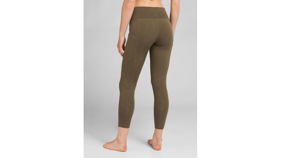 prAna Becksa 7/8 Legging - Womens, Slate Green Heather, Extra Small, W41180589-GSHT-XS