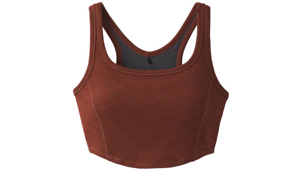 prAna Becksa Bralette - Women's, Maple Heather, Small, W11190788-MPHT-S