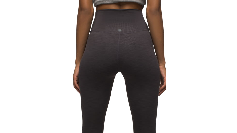 prAna Becksa Legging - Womens, Black Heather, Extra Small, 2045841-002-XS