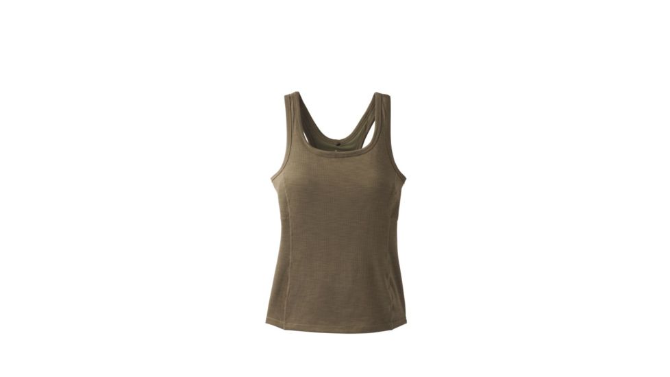 prAna Becksa Tank - Women's, Large, Slate Green Heather, W11190676-GSHT-L