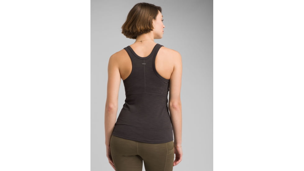 prAna Becksa Tank - Women's, Large, Black Heather, W11190676-BKHT-L