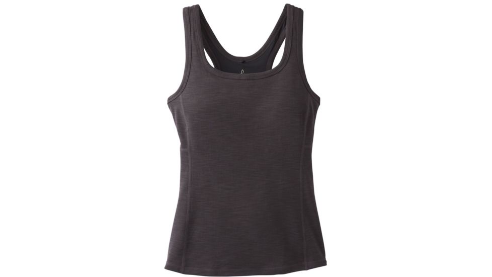 prAna Becksa Tank - Women's, Large, Black Heather, W11190676-BKHT-L