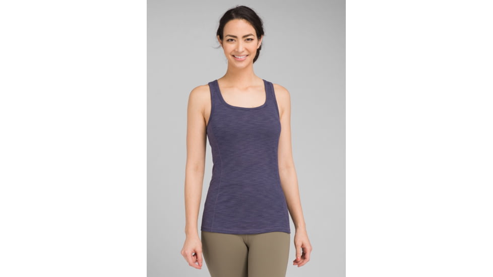 prAna Becksa Tank - Women's, Medium, Midnight Dew Heather, W11190676-MDHT-M
