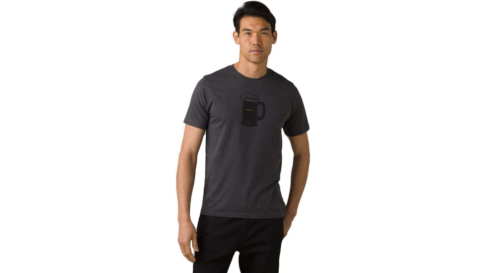 prAna Beer Belly Journeyman - Mens, Charcoal Heather, L, 1966291-001-L