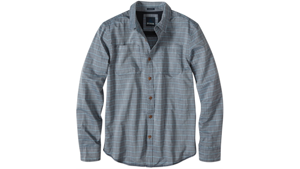 prAna Bergamont Slim Shirt - Men's -Cove-Small