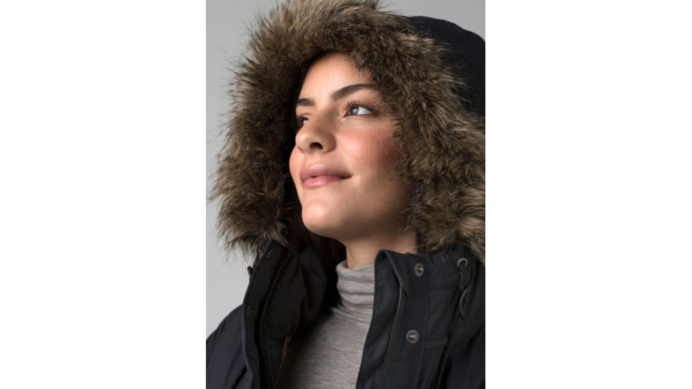 prAna Betania Long Jacket - Women's, Extra Small, Black, 1962321-001-XS