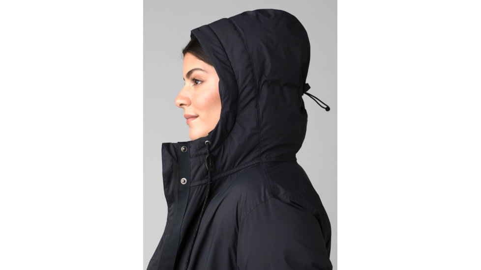 prAna Betania Long Jacket - Women's, Extra Small, Black, 1962321-001-XS