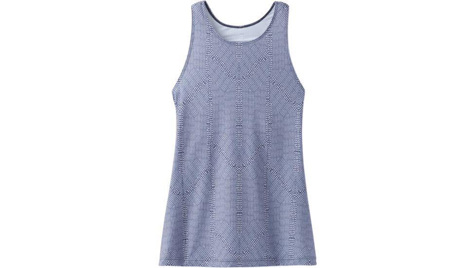 prAna Boost Printed Top - Women's -Black Serenity-Medium