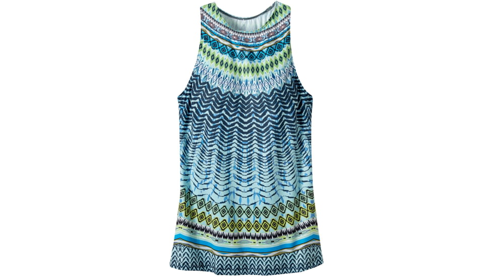 prAna Boost Printed Top - Women's -Blue Sol-X-Large