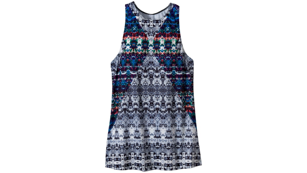 Boost Printed Top - Womens -Black Herringbone-Large