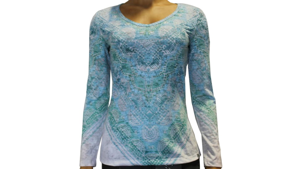 prAna Braiden Long Sleeve Top - Women's-Retro Teal-X-Small