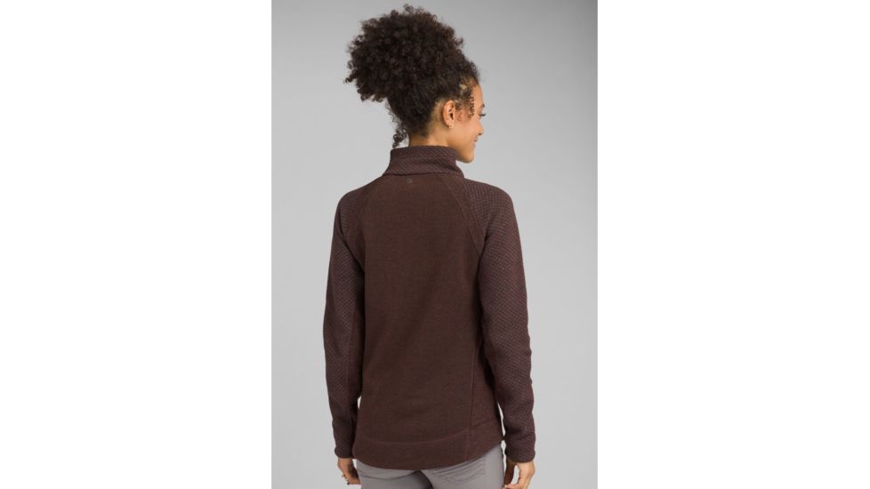 prAna Brandie Sweater - Womens, Cocoa Heather, Extra Small, W23180549-CZHT-XS