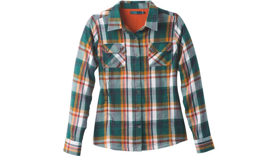 prAna Bridget Lined Shirt - Women's-Deep Balsam-X-Large