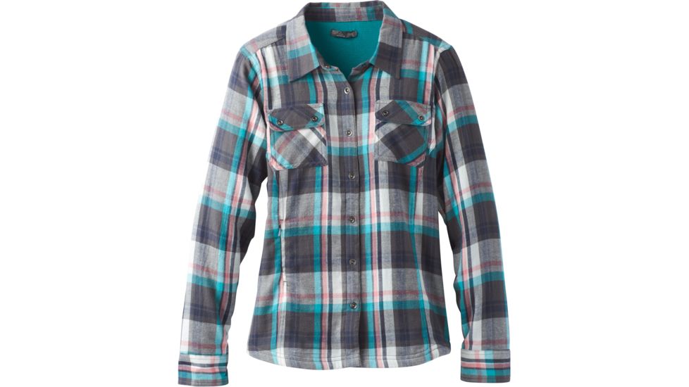 prAna Bridget Lined Shirt - Women's-Gravel-Medium