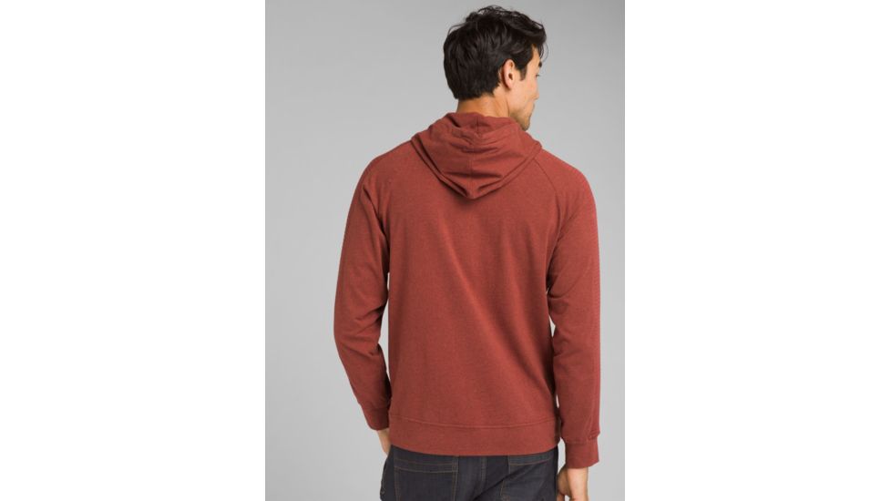 prAna Brigg Hoodie - Mens, Maple Heather, Large, M23190628-MPHT-L