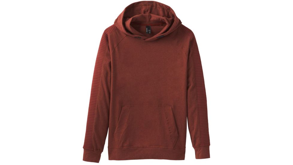 prAna Brigg Hoodie - Mens, Maple Heather, Large, M23190628-MPHT-L