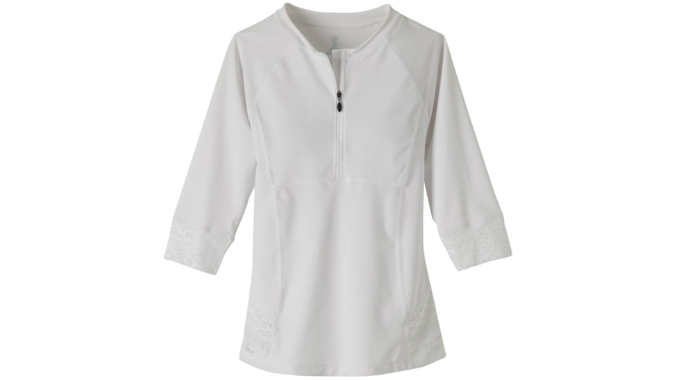 prAna Brigitte Sun Top - Women's -White-Large