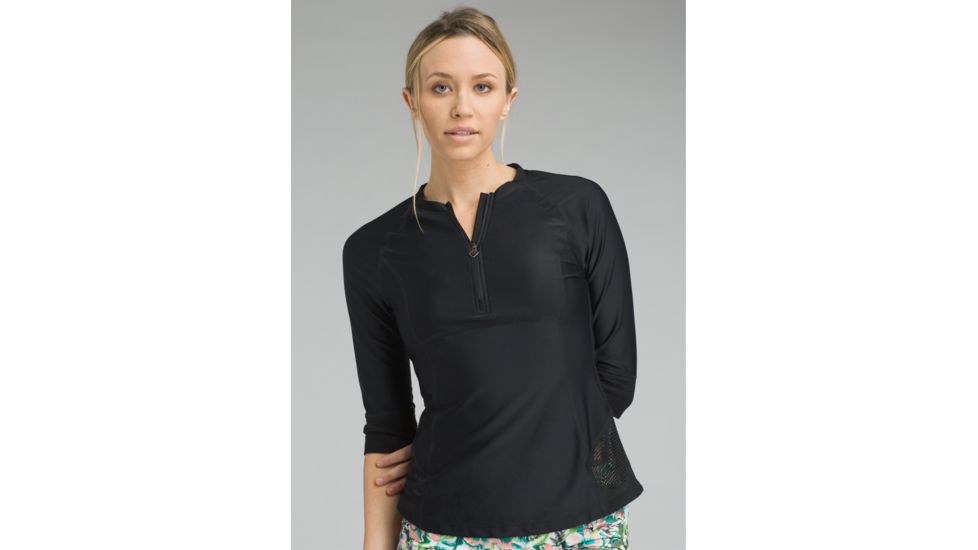 prAna Brigitte Sun Top - Womens, Black Crochet, XSmall, W1BRIG116-BKCR-XS