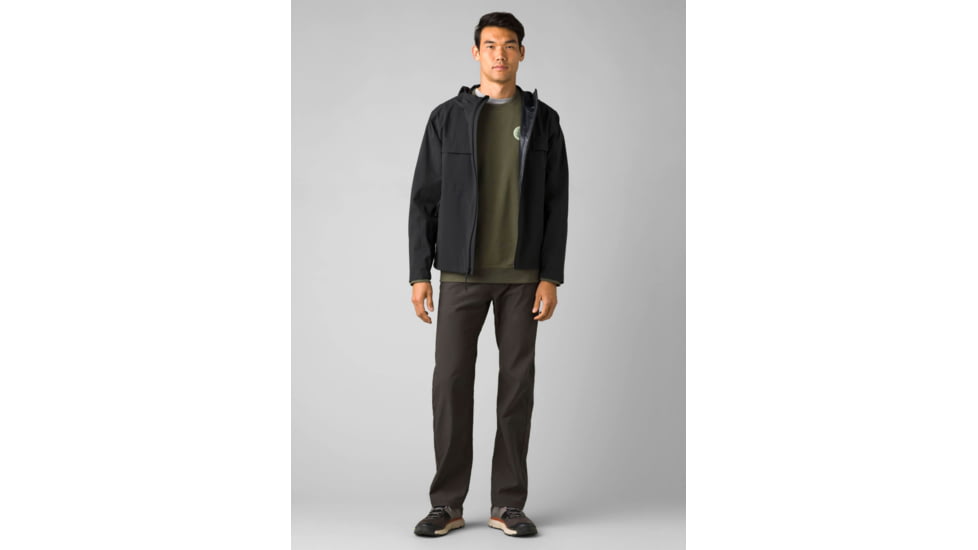 prAna Brion Pant II - Mens, Dark Iron, 38, 1969771-021-38