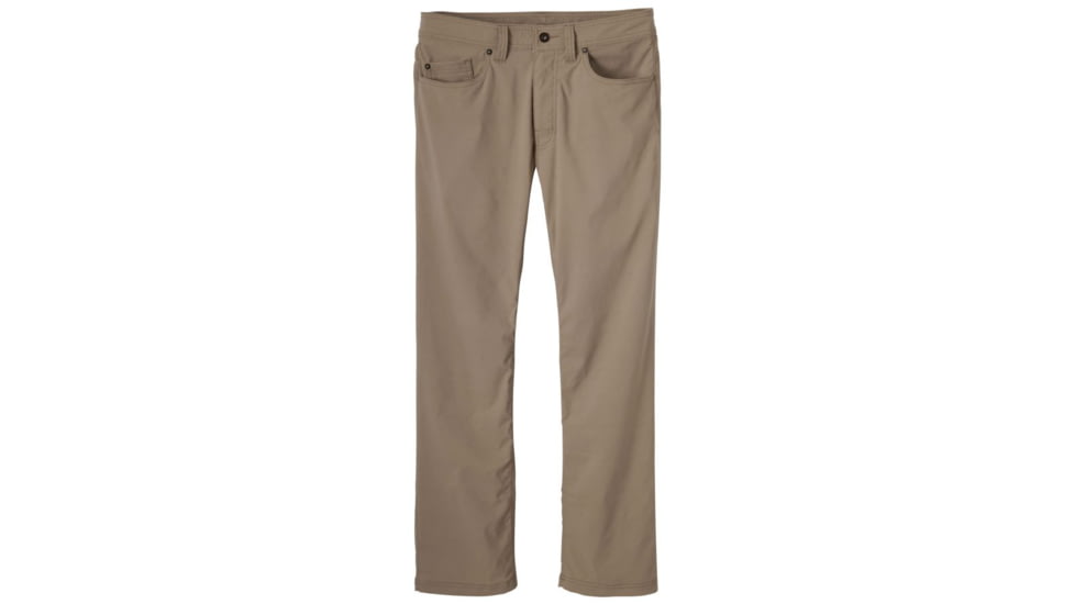 prAna Brion Pant - Men's-Dark Khaki-Long Inseam-30 Waist