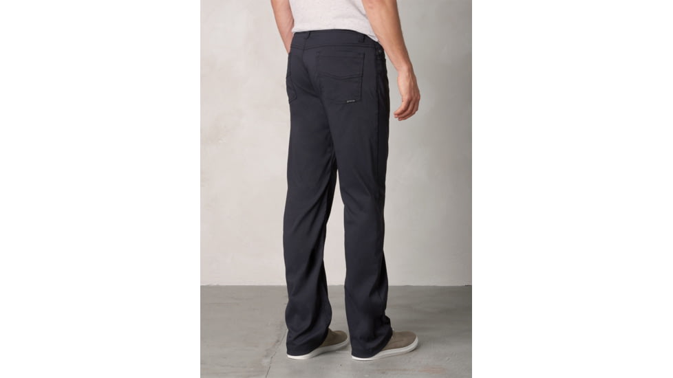 Prana Brion Pant Mens, Black, 28 Waist, Short Inseam, M4BN30312-BLK-28