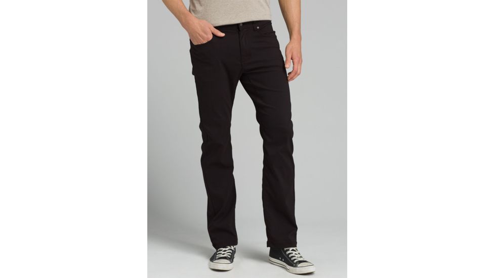 prAna Brion Pant - Mens, Black, 40 Waist, Long Inseam, M4BN34312-BLK-40