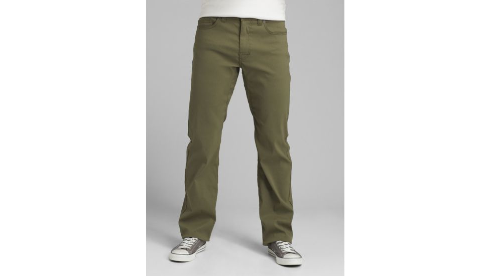 prAna Brion Pant - Mens, Cargo Green, 30 Waist, Regular Inseam, M4BN32312-CAGR-30