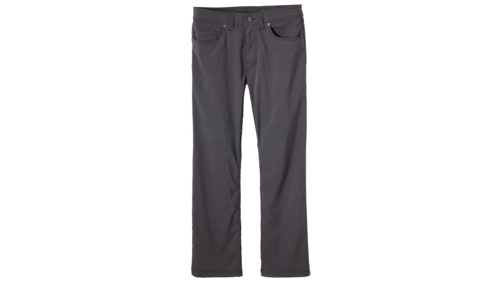 prAna Brion Pant - Men's, Charcoal, 40 Waist, Long Inseam, M4BN34312-CHR-40