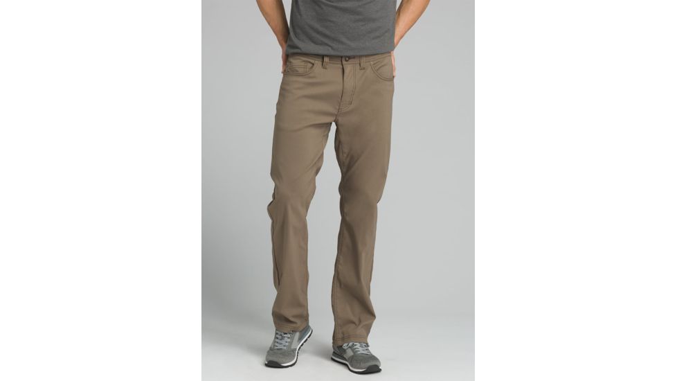 prAna Brion Pant - Mens, Mud, 38 Waist, Extra Long Inseam, M4BN36312-MUD-38