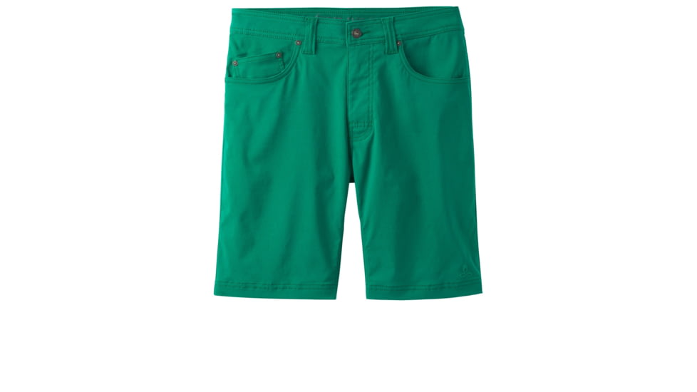 prAna Mens Brion Short, 11in Inseam, Spruce, 40, M3BN11117-SPR-40
