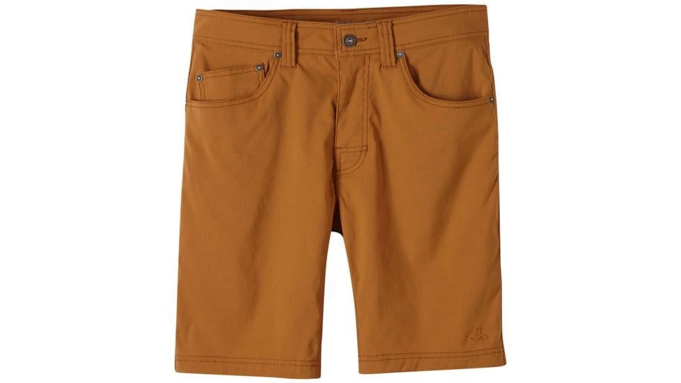prAna Mens Brion Short, 9in Inseam, Dark Ginger, 38, M3BRIO113-DKGI-38