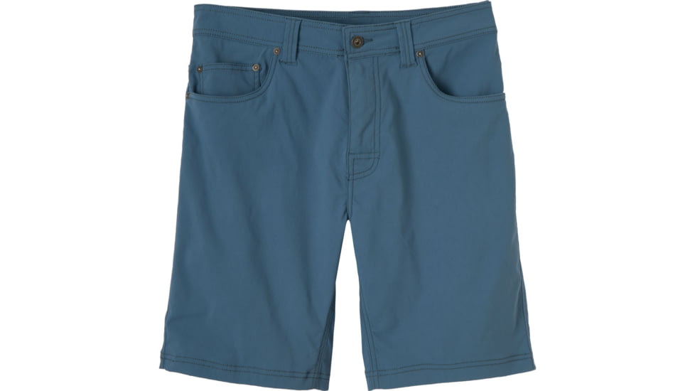 prAna Mens Brion Short, 9in Inseam, Blue Jean, 38, M3BRIO113-BLJE-38