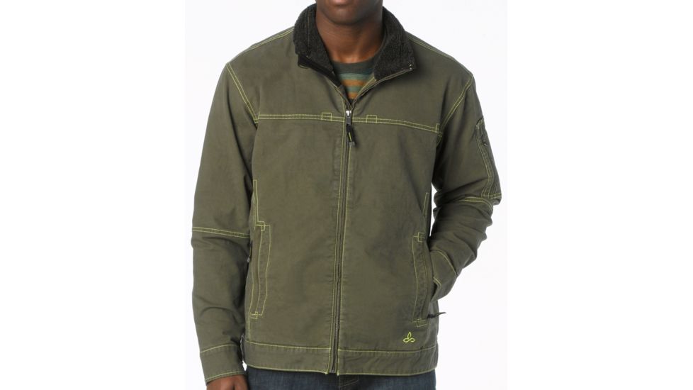 prAna Bronson Jacket - Men's-Cargo Green-Large
