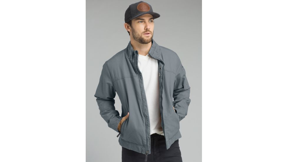 prAna Bronson Jacket - Mens, Weathered Blue, Medium, M23170523-WEBL-M