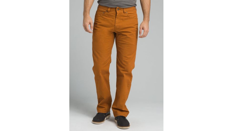 prAna Bronson Pant - Men's, Burnt Caramel, 28 Waist, Regular Inseam, M4BR32111-BTCA-28