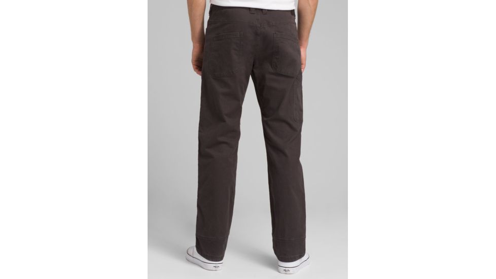 prAna Bronson Pant - Mens, Charcoal, 28 Waist, Extra Long Inseam, M4BR36116-CHR-28