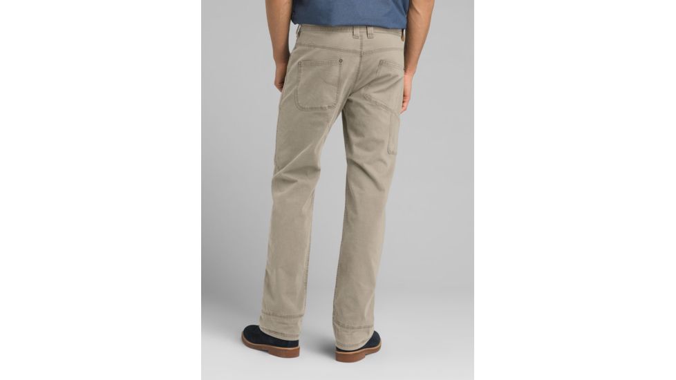prAna Bronson Pant - Mens, Dark Khaki, 28 Waist, Extra Long Inseam, M4BR36116-DKKH-28