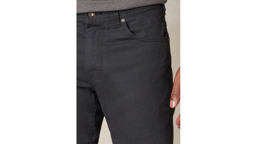 prAna Bronson Pant - Men's, Black, 36 Waist, Regular Inseam, M4BR32111-BLK-36